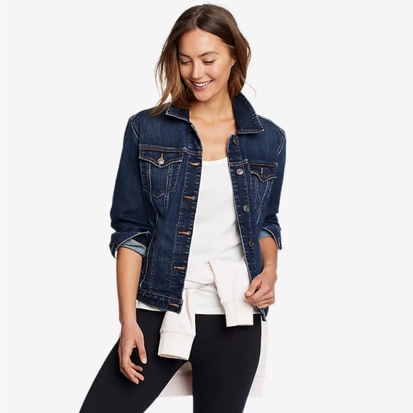 🌹EDDIE BAUER DENIM JACKET - Picture 1 of 5
